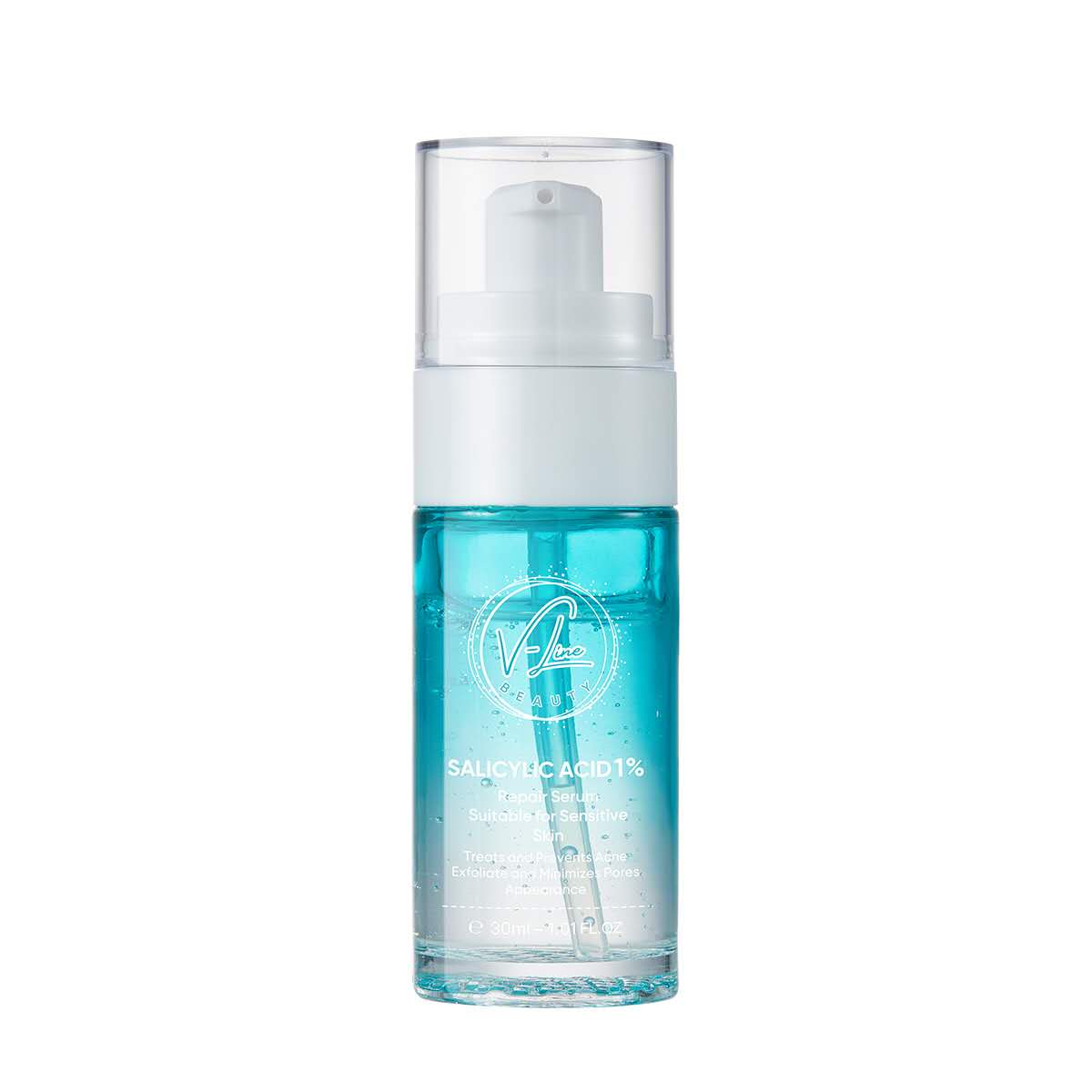 Salicylic Acid Serum Set - Oil-Water Control Balance and Repair for Combination Skin - 60mL V-Line Beauty